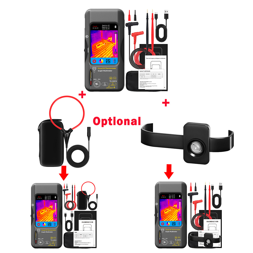 Multímetro de câmera de imagem - Thermal Imaging Camera Pcb Repair avaliação e preço