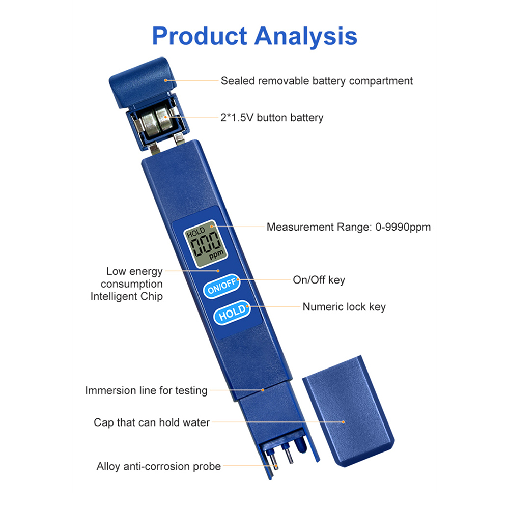 Medidor Digital de Qualidade d - Ph Meter Digital Water Tester avaliação e preço