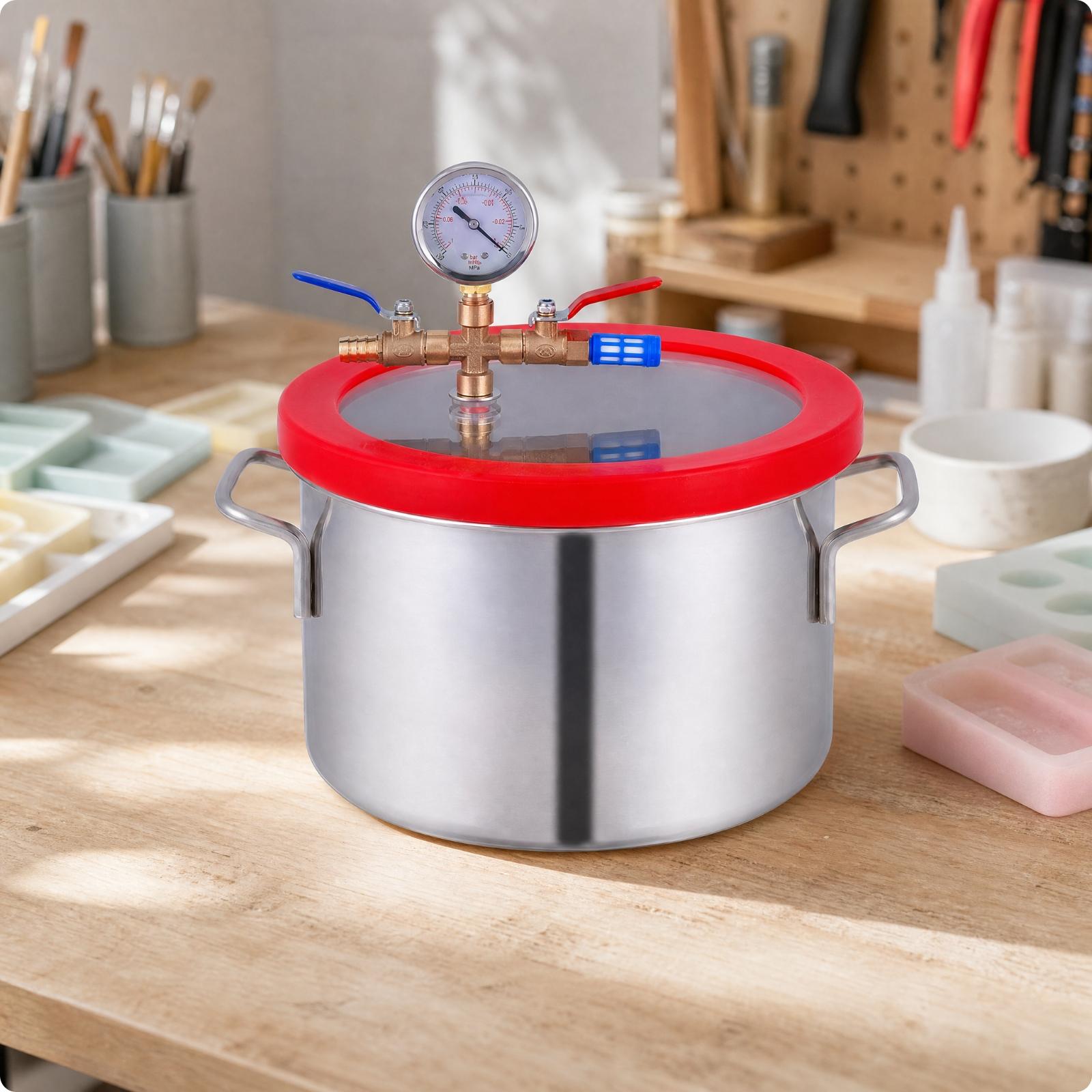 Kit de Câmara de Desgaseificaç - Vacuum Chamber Kit With Pump avaliação e preço